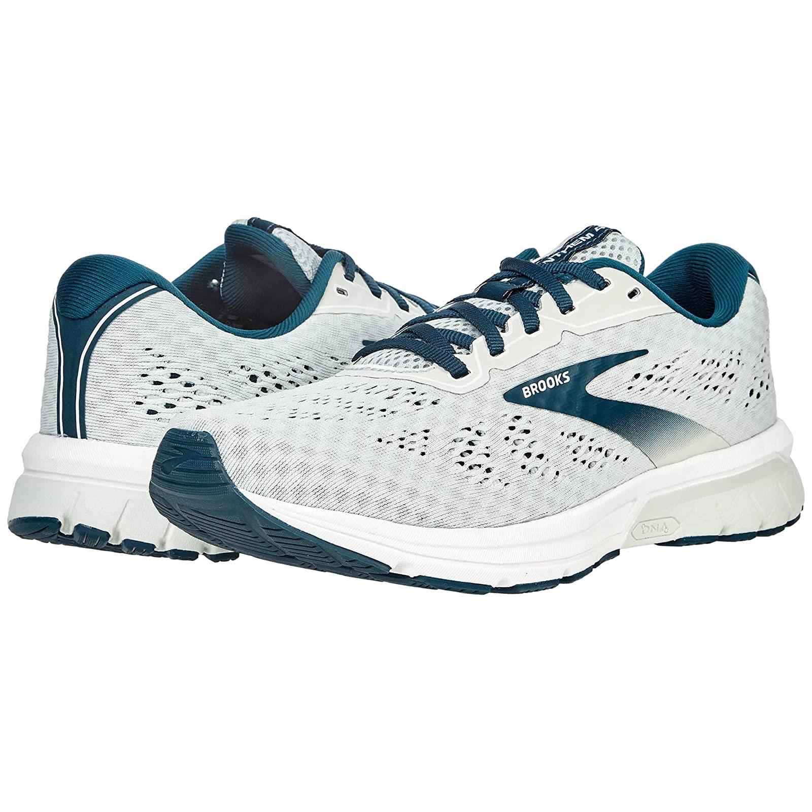 Woman`s Sneakers Athletic Shoes Brooks Anthem 4 Ice Flow/Reflecting/White