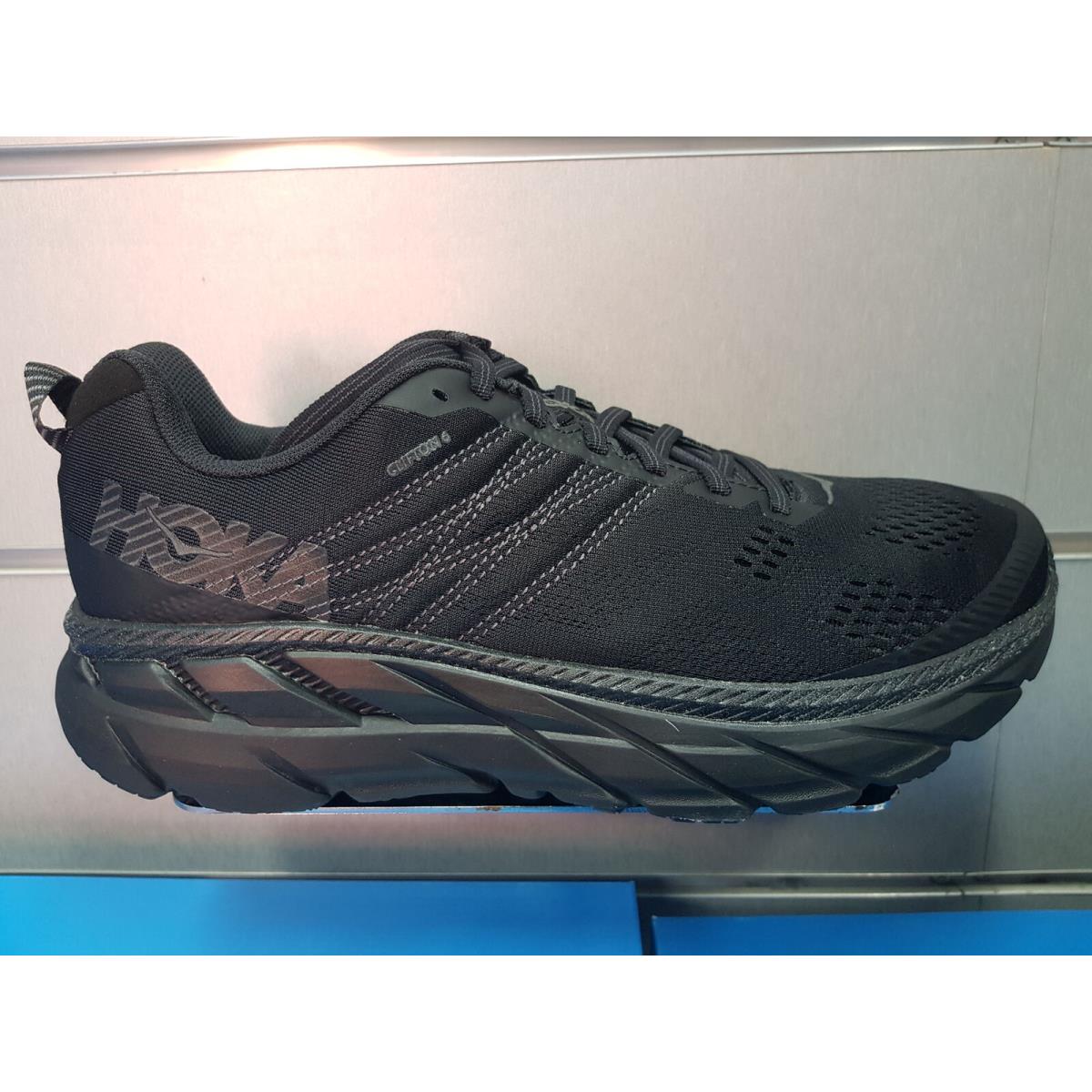 Hoka One One Clifton 6 1102872 Blk Running Shoes For Men`s
