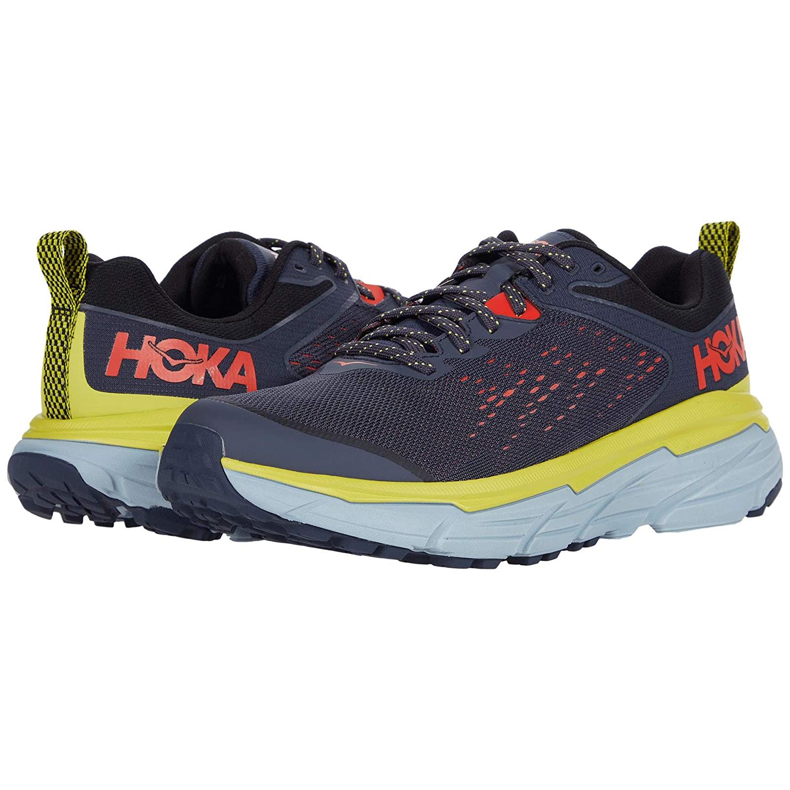 Man`s Sneakers Athletic Shoes Hoka One One Challenger Atr 6 Ombre Blue/Green Sheen