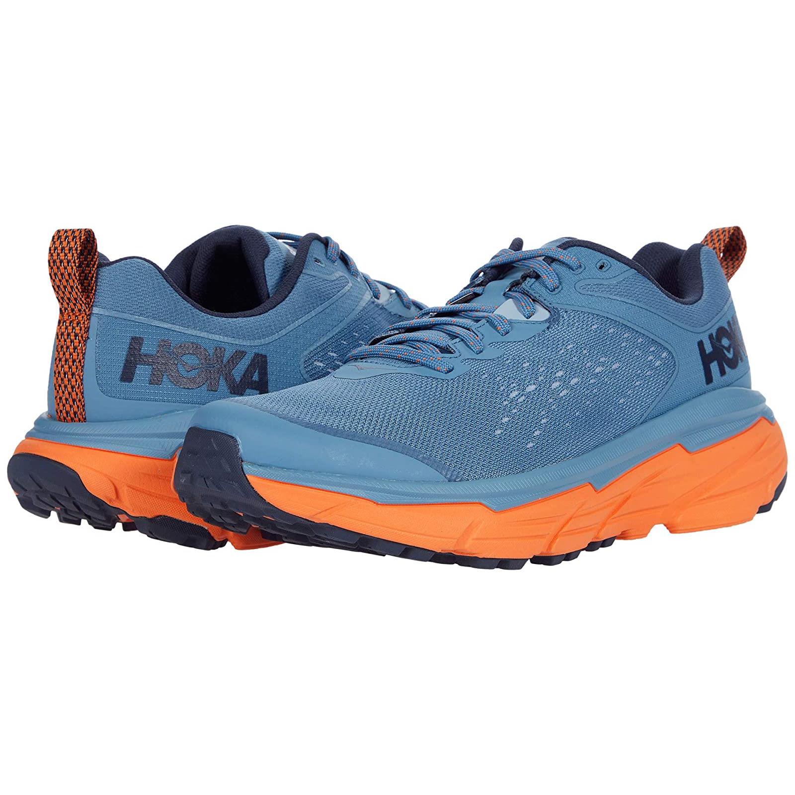 Man`s Sneakers Athletic Shoes Hoka One One Challenger Atr 6 Provincial Blue/Carrot
