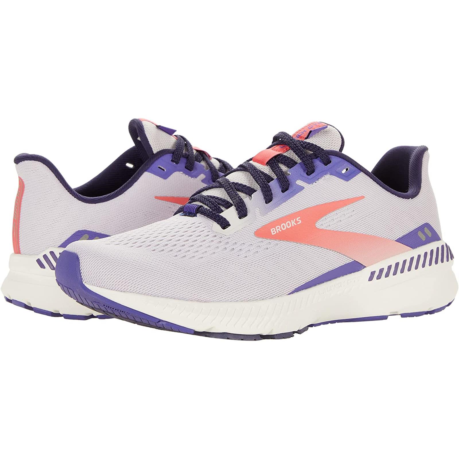 Woman`s Sneakers Athletic Shoes Brooks Launch Gts 8 Lavender/Astral/Coral
