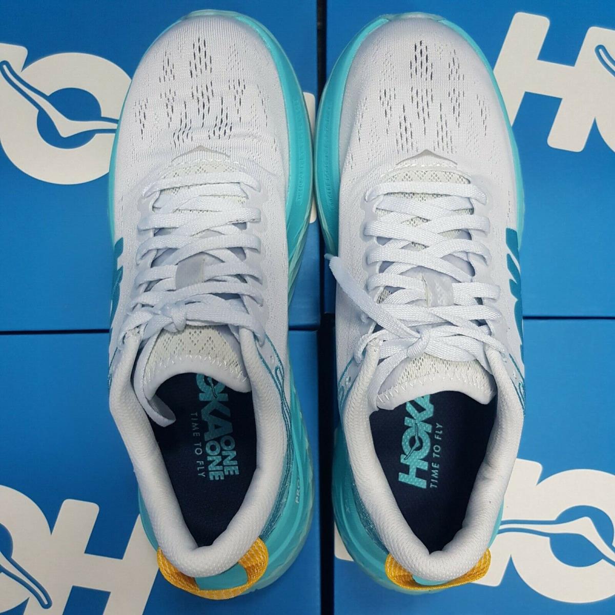 hoka one one light blue