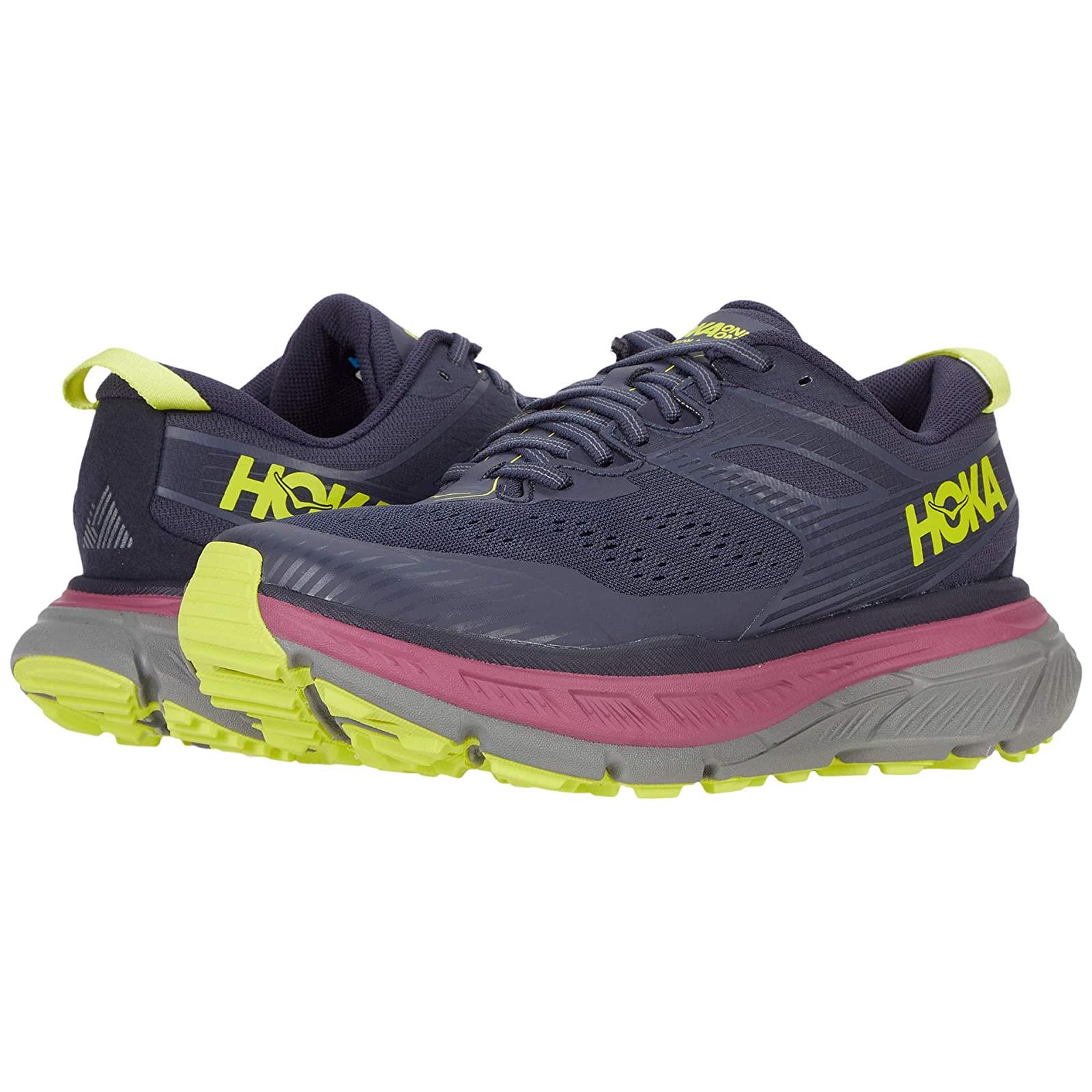 Woman`s Sneakers Athletic Shoes Hoka One One Stinson Atr 6 Deep Well/Evening Primrose