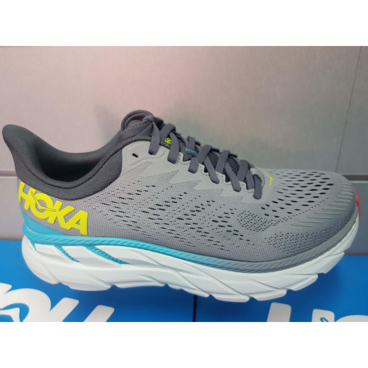Hoka One One Clifton 7 1110508/WDDS Grey Running Shoes For Men`s