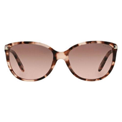 Ralph Lauren RA5160 Sunglasses Women Shiny Pink Tortoise 57mm