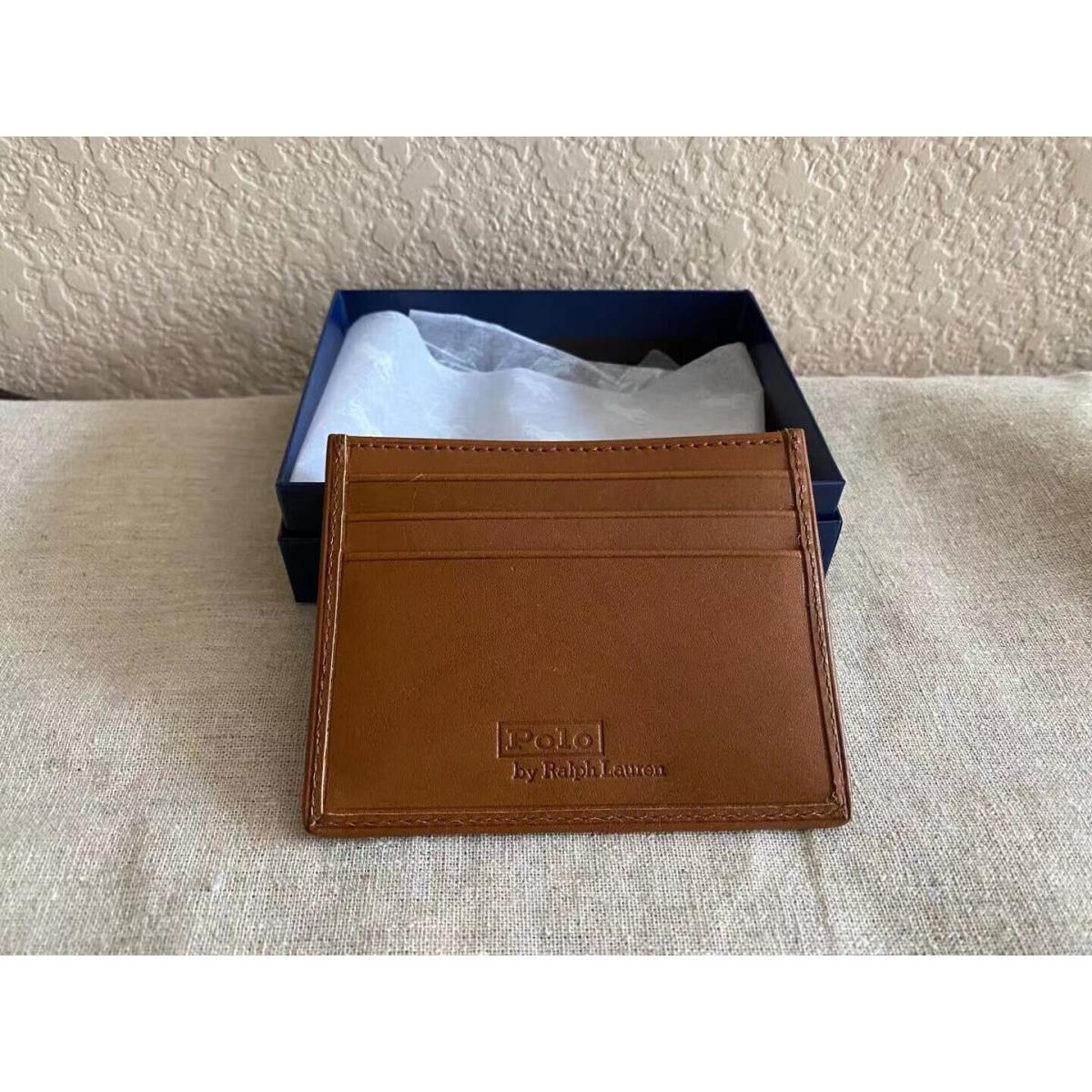 Polo Ralph Lauren Allover Pony Leather Card Case