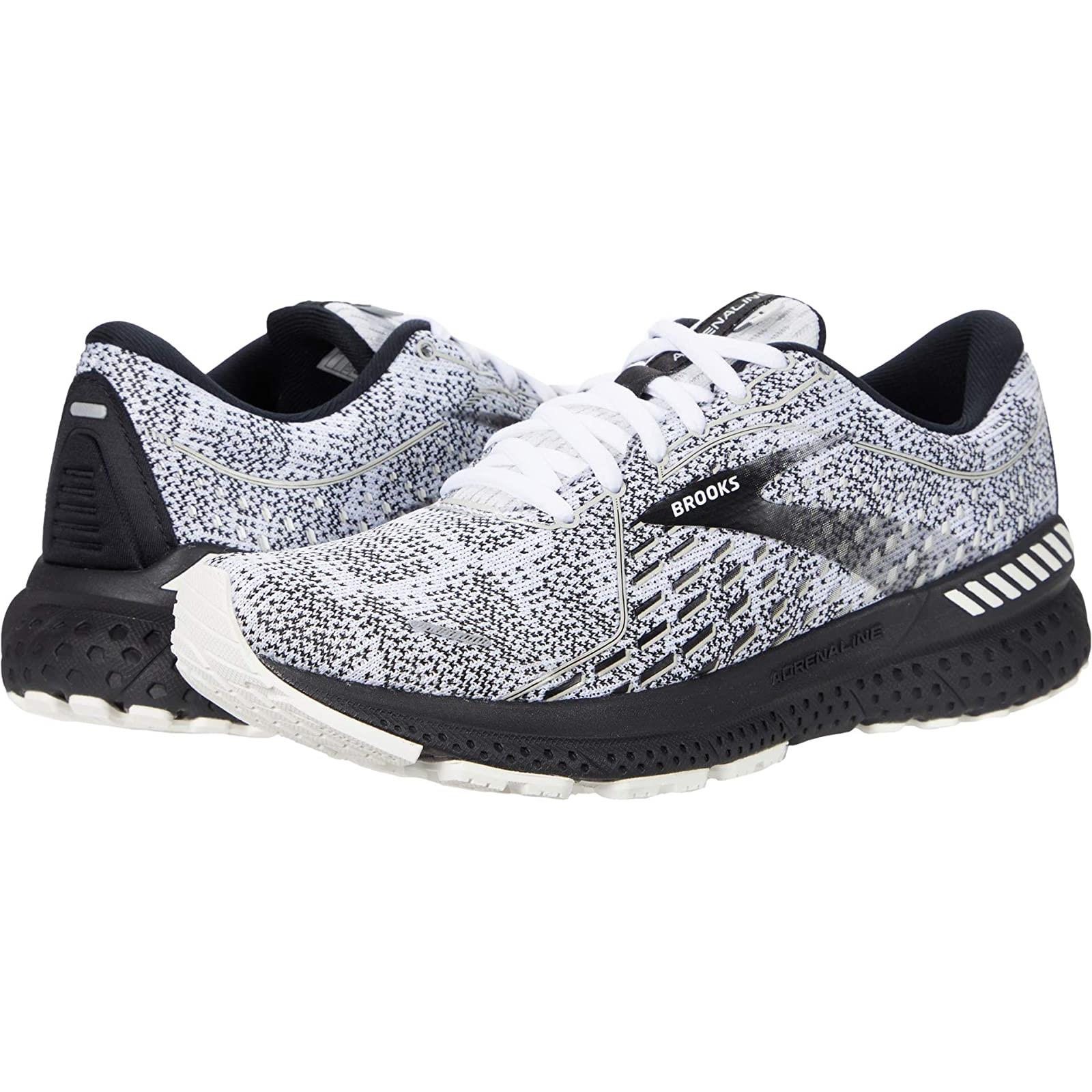 Woman`s Sneakers Athletic Shoes Brooks Adrenaline Gts 21 White/Grey/Black