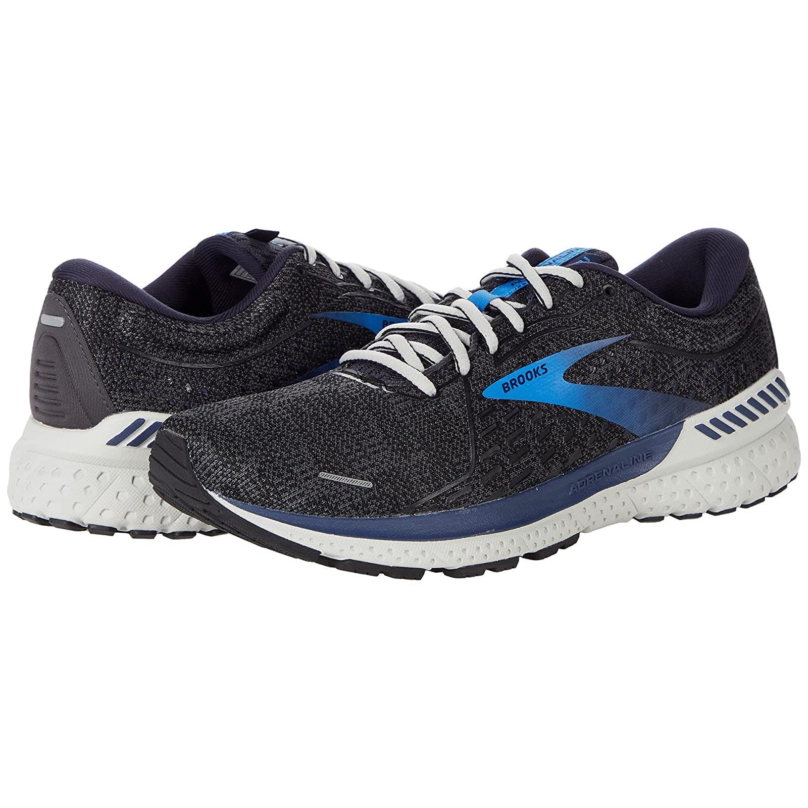 Man`s Sneakers Athletic Shoes Brooks Adrenaline Gts 21 Peacoat/Black/Blue
