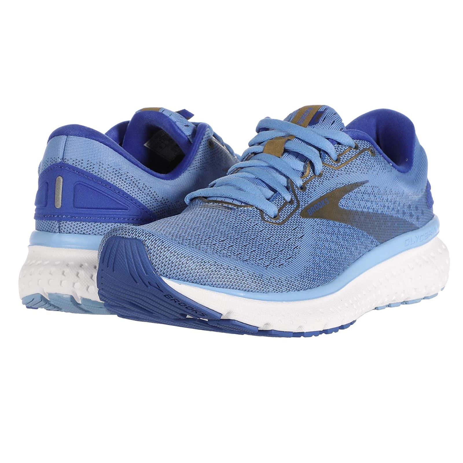 Woman`s Sneakers Athletic Shoes Brooks Glycerin 18 Cornflower/Blue/Gold