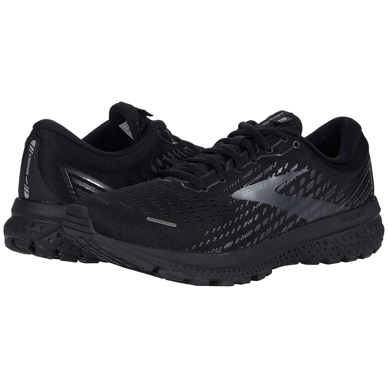 Man`s Sneakers Athletic Shoes Brooks Ghost 13 Black/Black