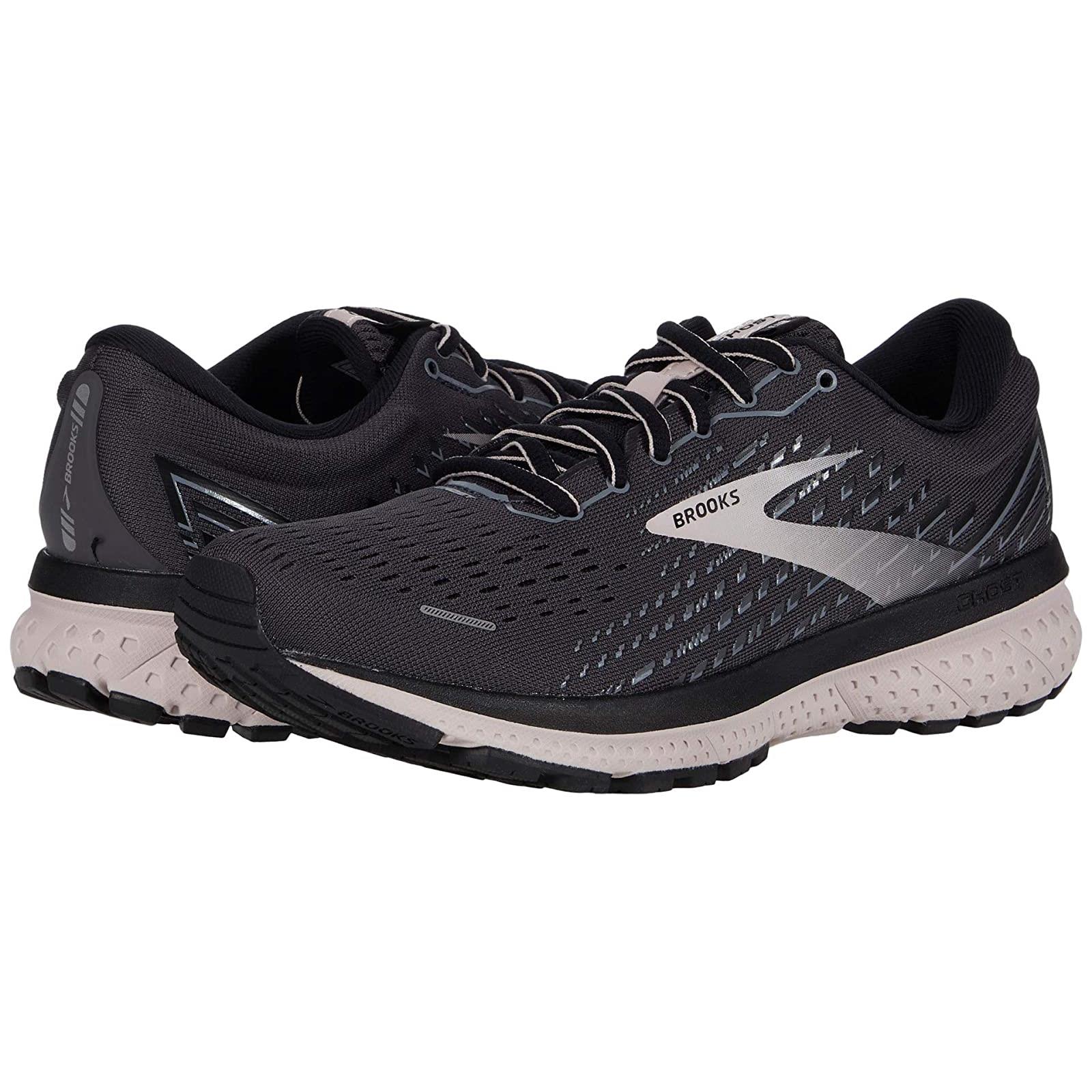 Woman`s Sneakers Athletic Shoes Brooks Ghost 13 Black/Pearl/Hushed Violet