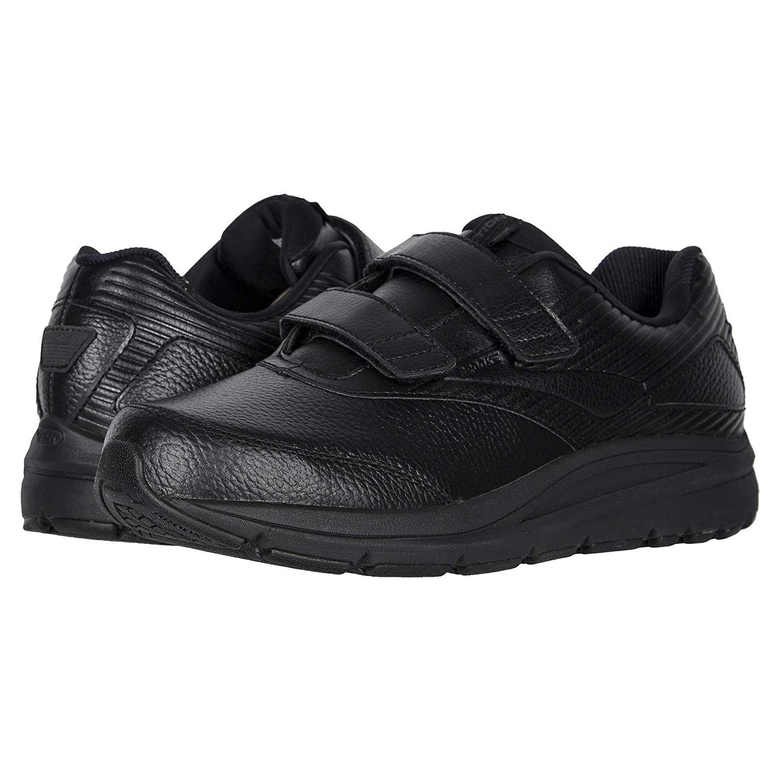 Man`s Sneakers Athletic Shoes Brooks Addiction Walker V-strap 2 Black/Black