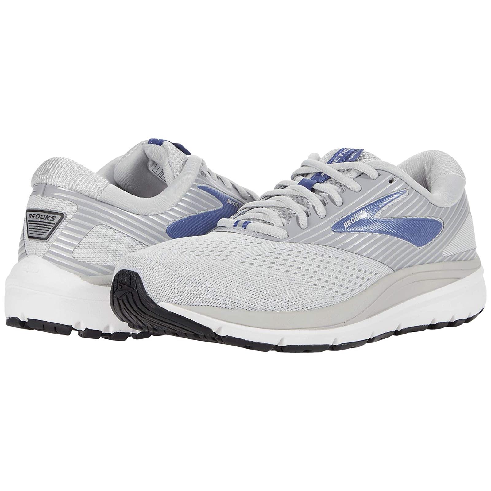 Woman`s Sneakers Athletic Shoes Brooks Addiction 14 Oyster/Alloy/Marlin
