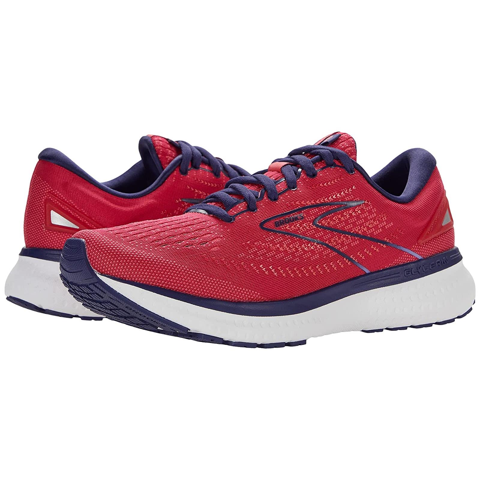 Woman`s Sneakers Athletic Shoes Brooks Glycerin 19 Barberry/Purple/Calypso