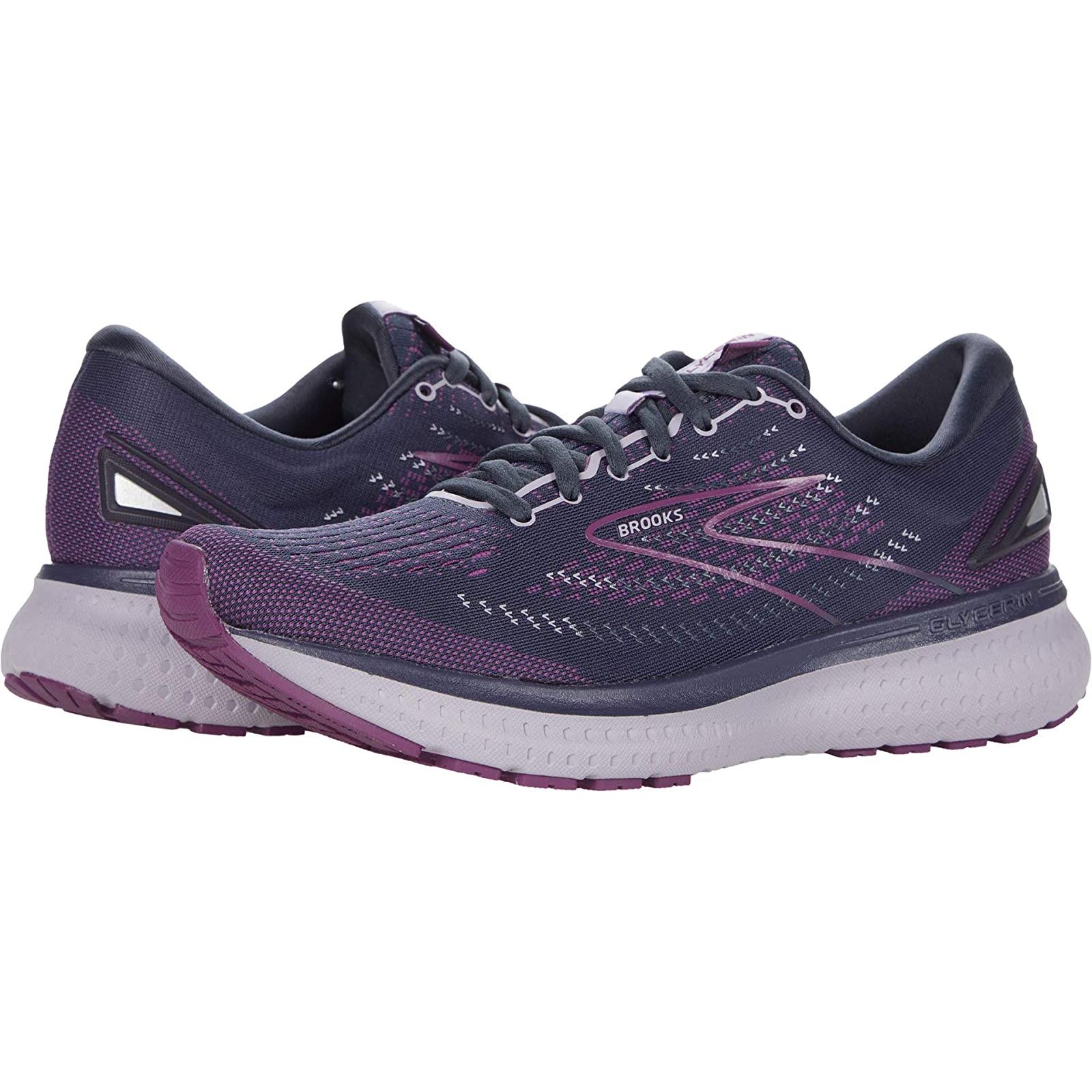 Woman`s Sneakers Athletic Shoes Brooks Glycerin 19 Ombre/Violet/Lavende