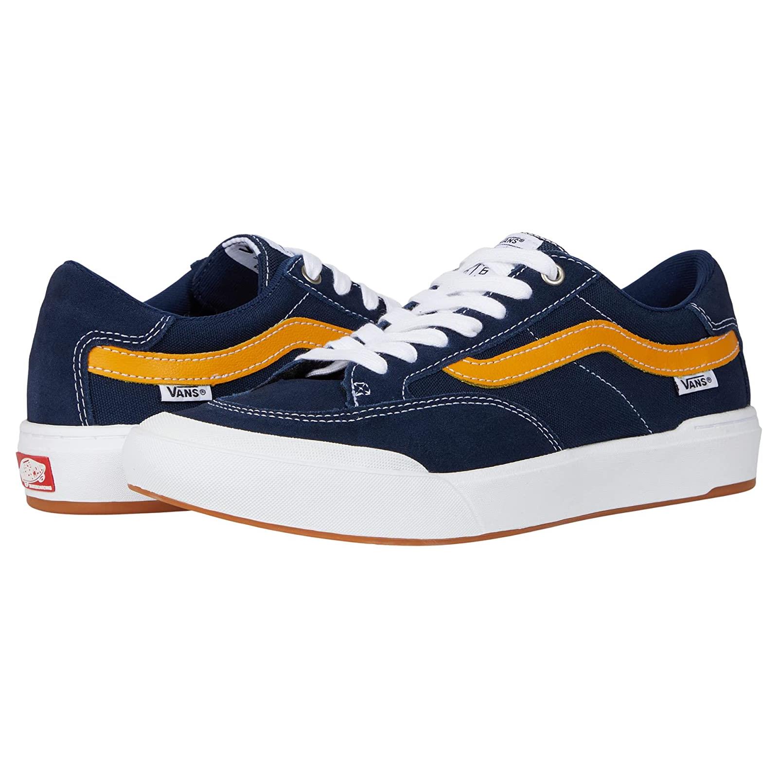 Man`s Sneakers Athletic Shoes Vans Berle Navy/Gold