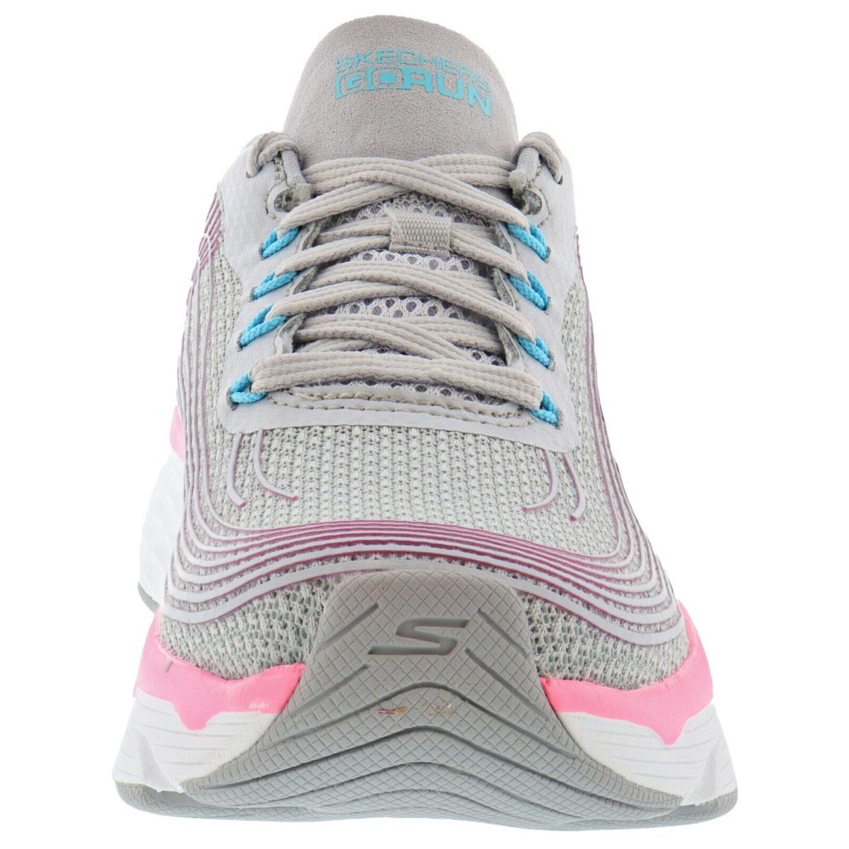 Skechers Women`s Max Cushioning Elite 17693GYPK Lace-up Running Shoes GREY / PINK