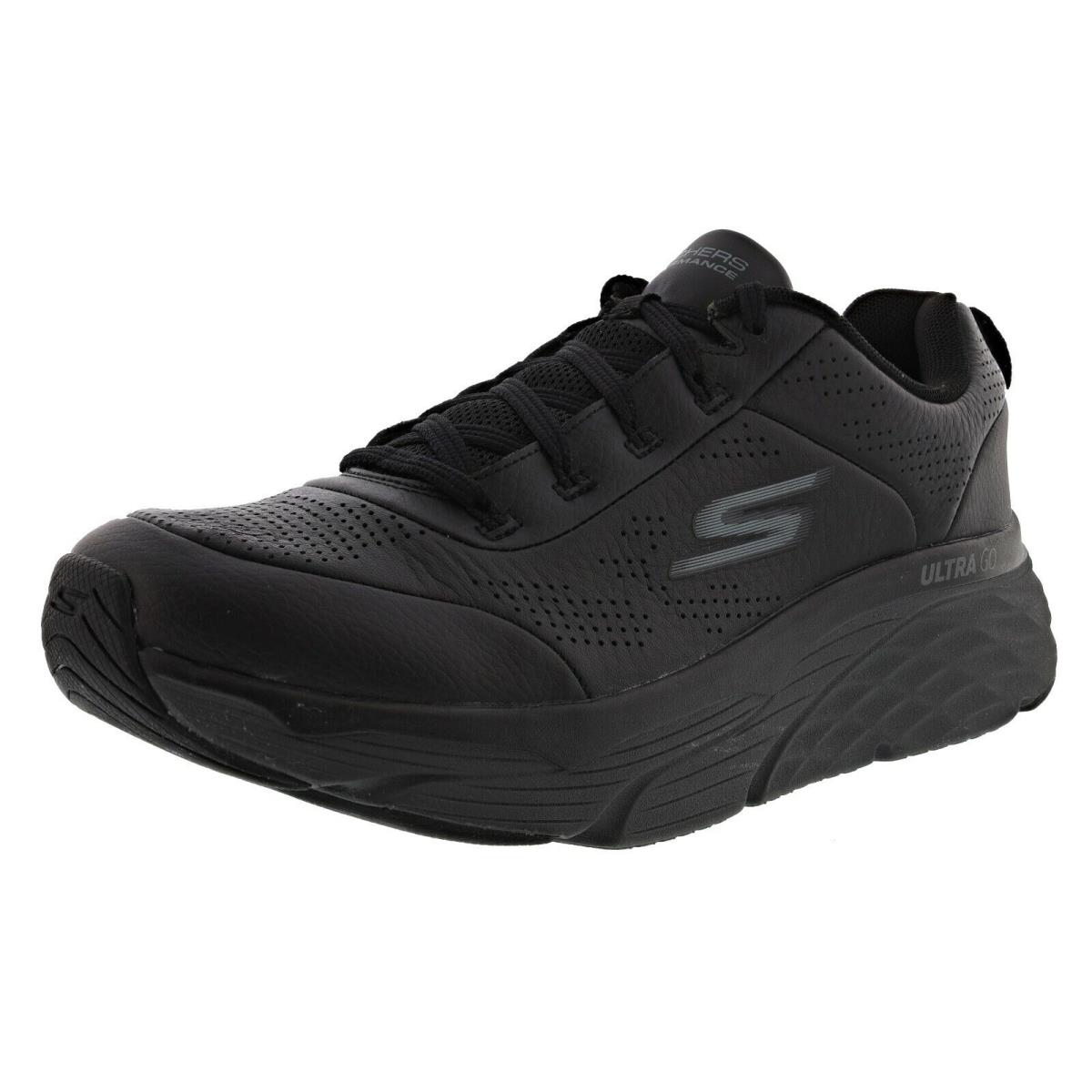 Skechers Men`s Max Cushioning Elite Lucid 54431 Running Shoes BLACK / CHARCOAL