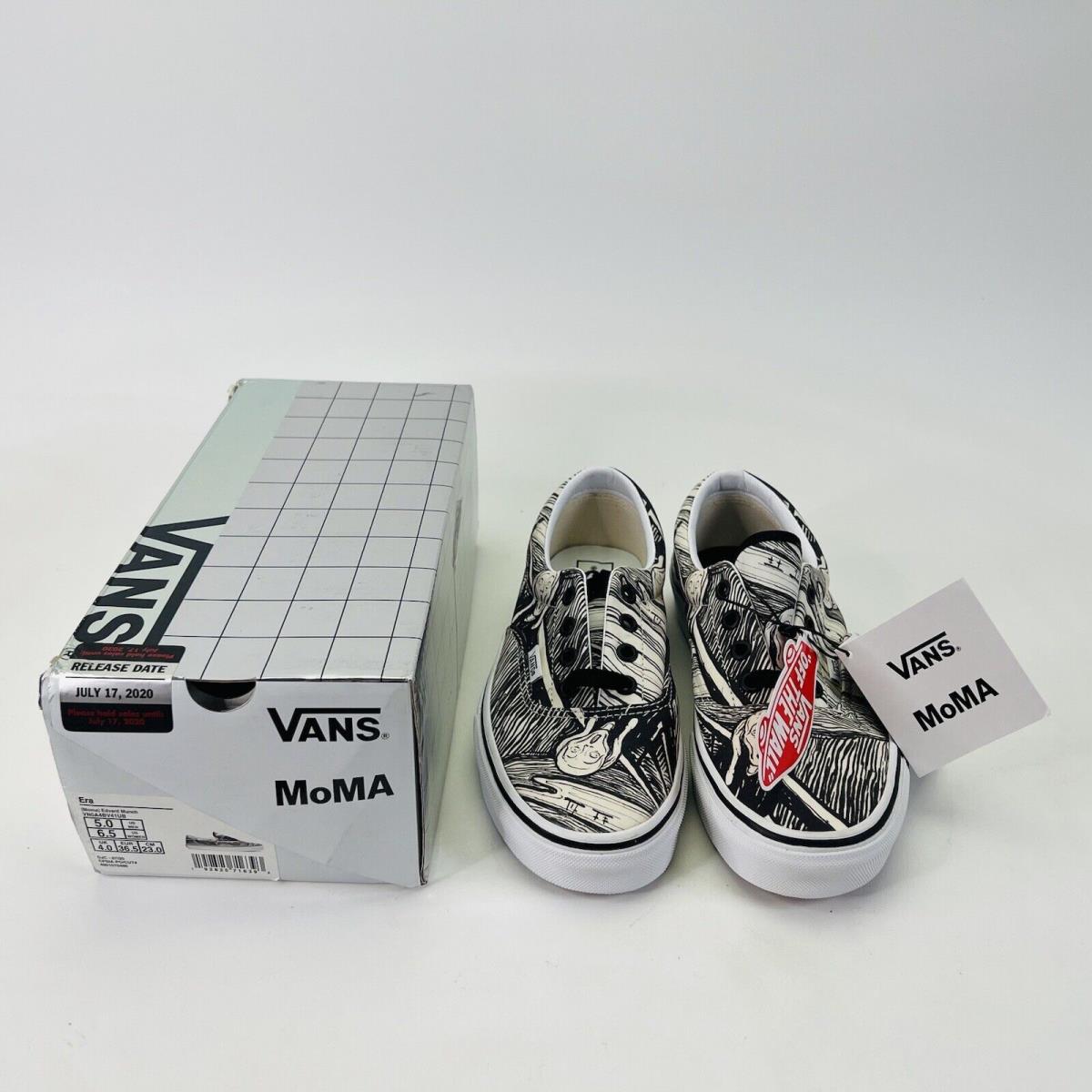 Vans x Moma Edvard Munch Era Sneaker Size W6.5 / M5 - Black