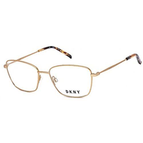 Dkny DK1016 717 Gold Eyeglasses 54mm with Dkny Case