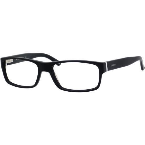 Carrera Eyeglasses CA6180 Ofz 57-17 145 Matte Black White Large Frames