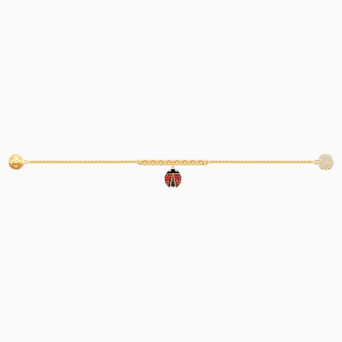 Swarovski Jewelry Remix Collection Ladybug Strand Gold Tone L -5479018