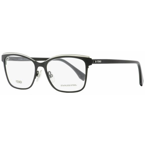 Fendi Rectangular Eyeglasses FF0277 807 Black 54mm 277 Optical Frame