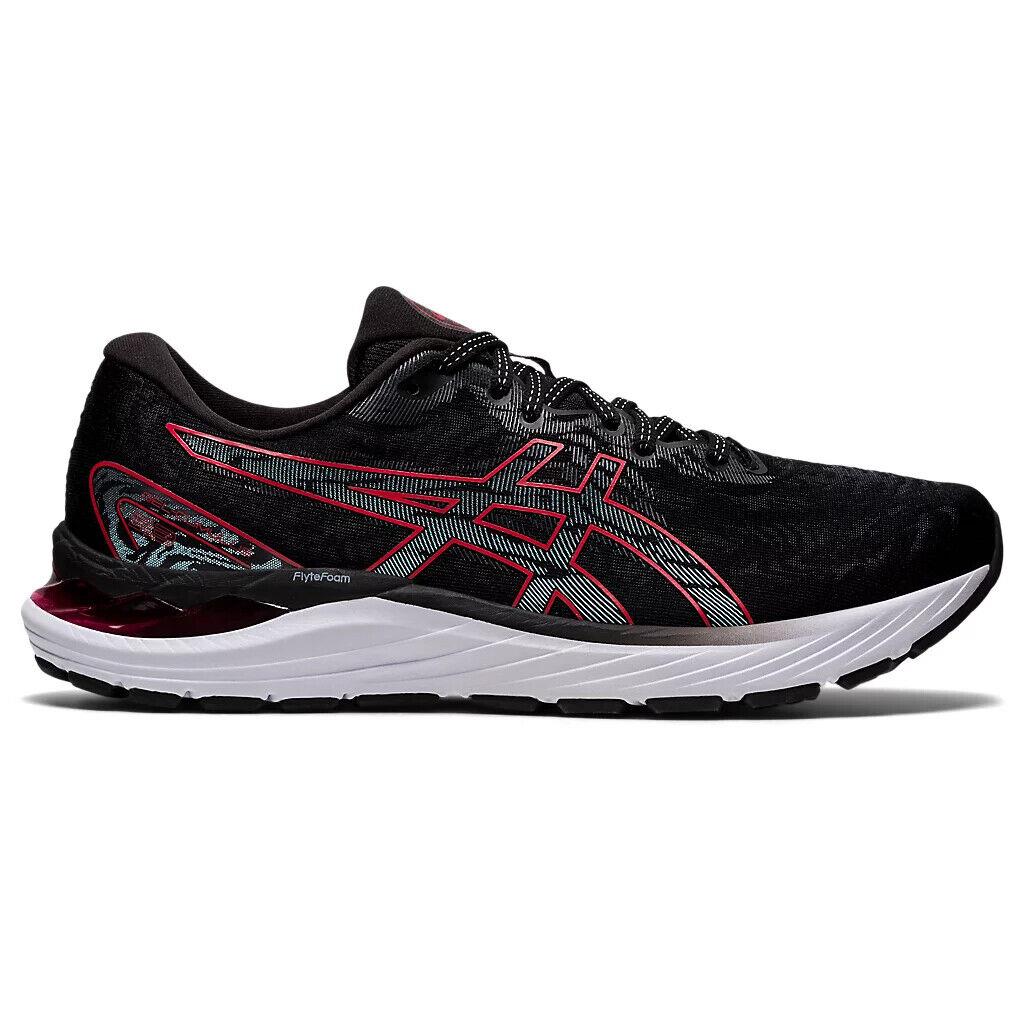 Men`s Asics Gel-cumulus 23 Running Shoes All Colors US Sizes 7-14 Black/Electric Red