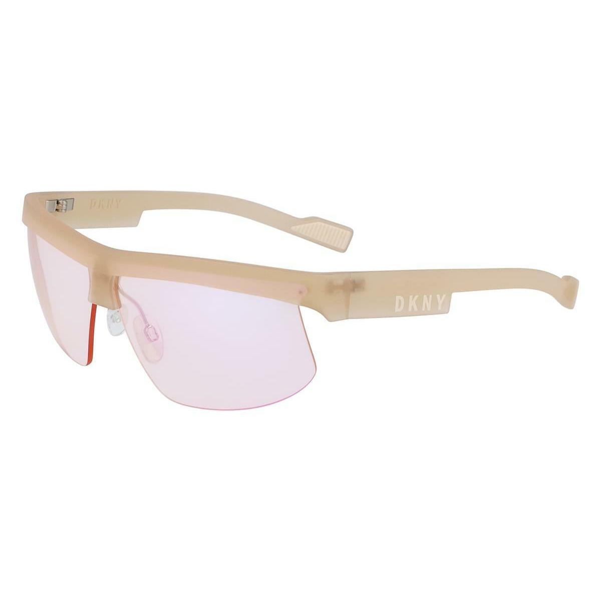 Dkny DK515S 230 Sunglasses with Pink Mirror Lens Dkny Case