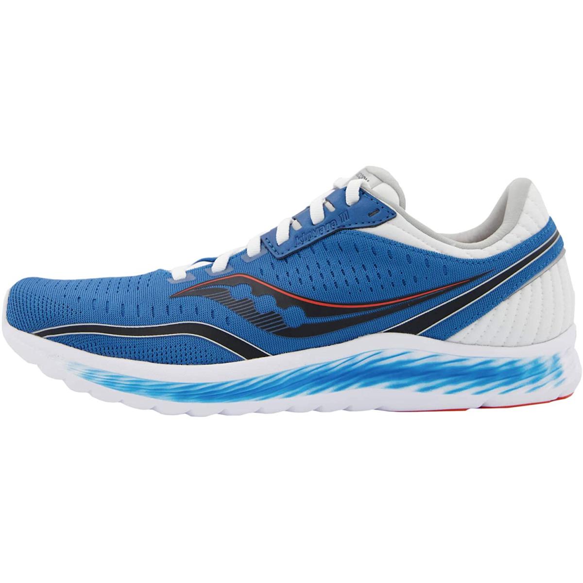Saucony Men`s Kinvara 11 Running Shoe Blue/White