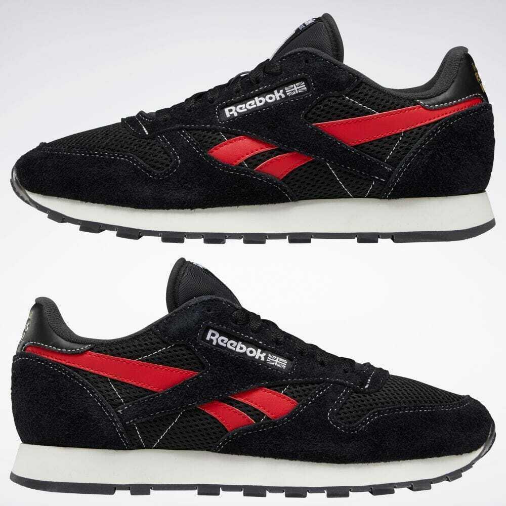 Reebok CL Classic Leather Men`s Shoes Human Rights Now Black Red Green Gy0707