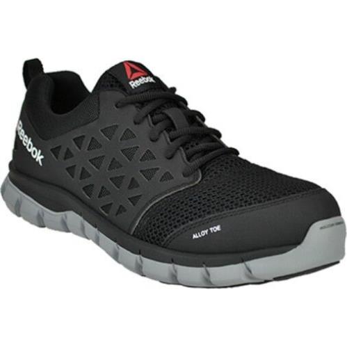 Reebok Alloy Toe Work Shoe EH Rated Slip Resistant Wide 6 to 15