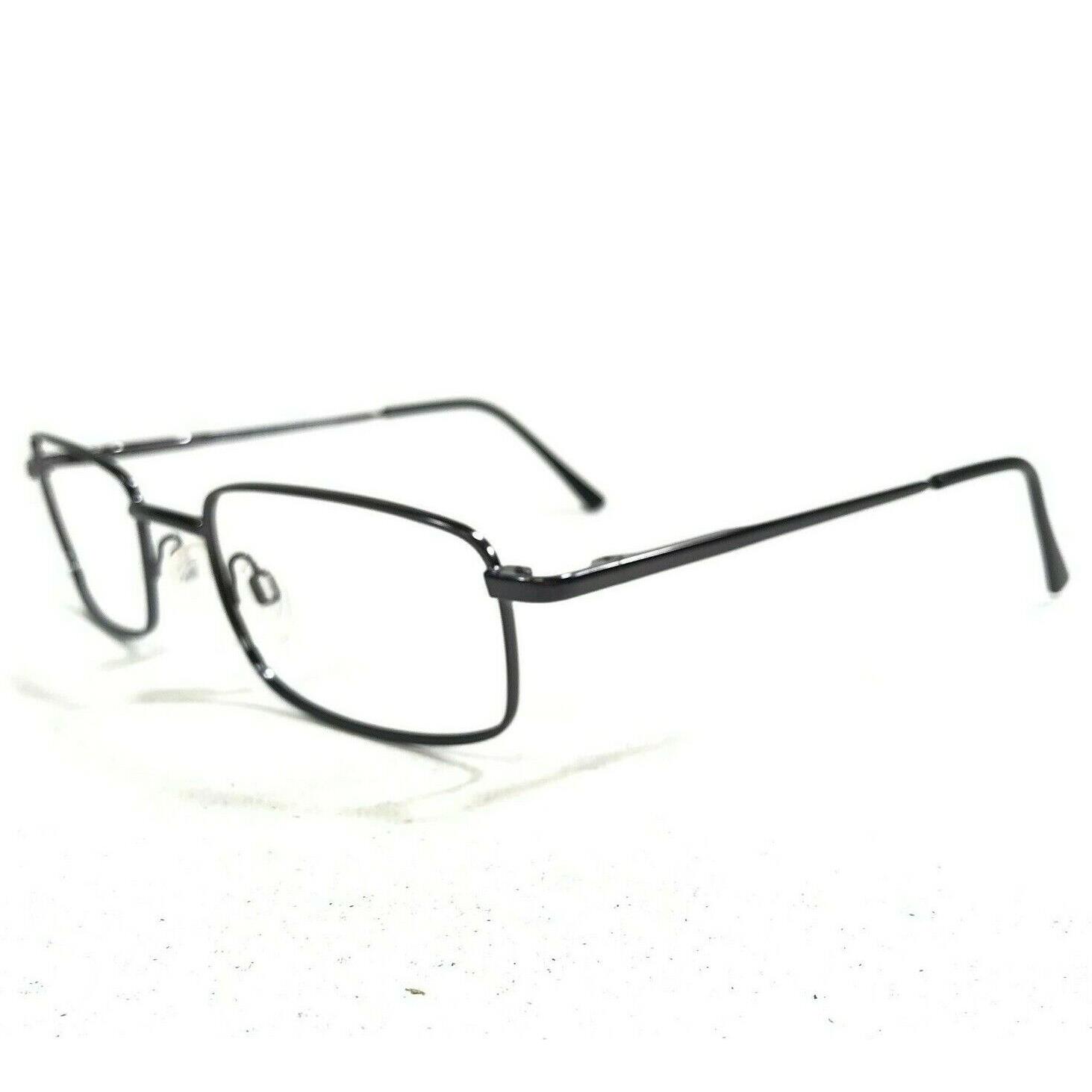 Randolph Engineering Eyeglasses Frames Liberty Gunmetal Gray Shiny Rectangular