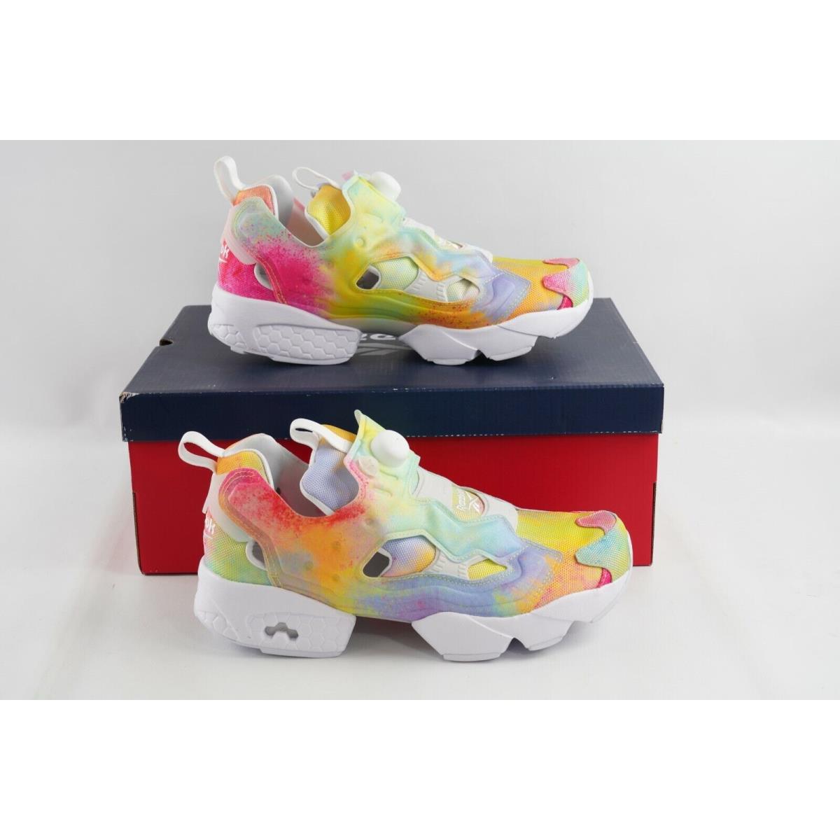 Reebok Instapump Fury Pride FX4775 Athletic Shoes Fashion Casual Men`s Size 10