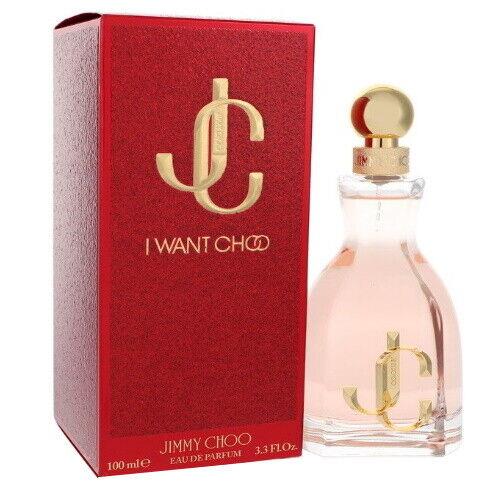 I Want Choo by Jimmy Choo 3.3 / 3.4 oz Edp Perfume For Women