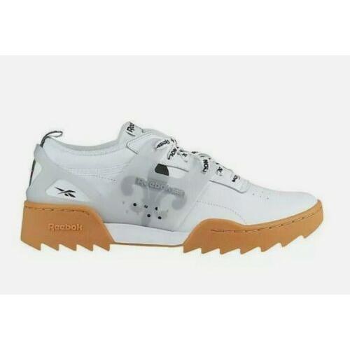 Reebok shoes Workout Adv Ripple - White , White Black Skull Grey Manufacturer 2
