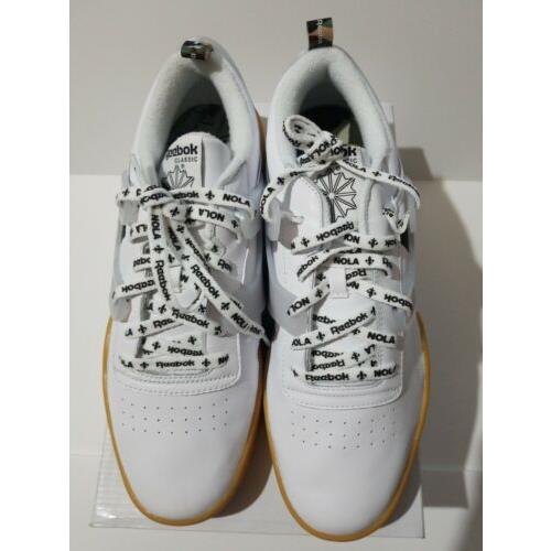 Reebok shoes Workout Adv Ripple - White , White Black Skull Grey Manufacturer 6