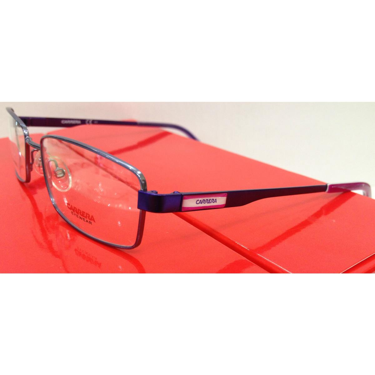 Carrera Eyewear CA7553 OE9 Purple Metal Eyeglasses Frame 53-17-135 CA 7553