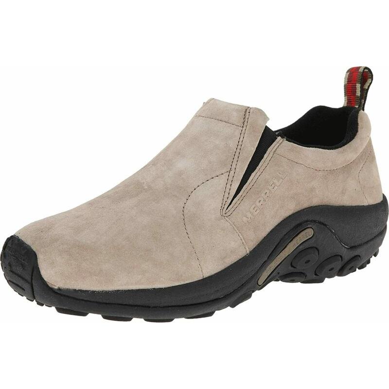 Merrell Men`s Jungle Moc Slip-on Shoe Comfort Walking Casual Travel Taupe