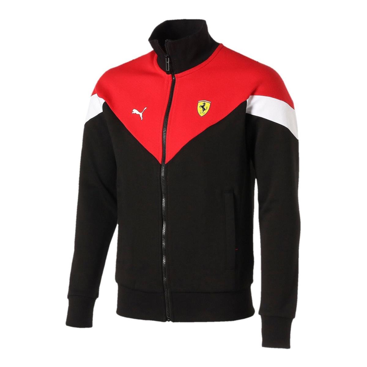 597949-07 Mens Puma Ferrari Race Mcs Sweat Jacket