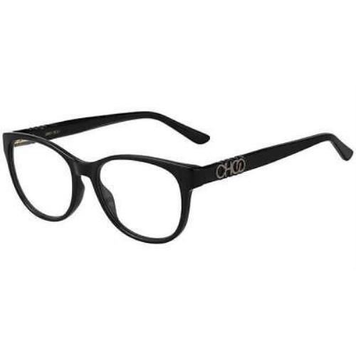 Jimmy Choo JC241 807 Black Eyeglasses 52-17-140