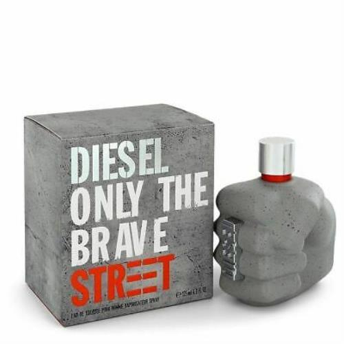 Only The Brave Street by Diesel Eau De Toilette Spray 4.2 oz Men