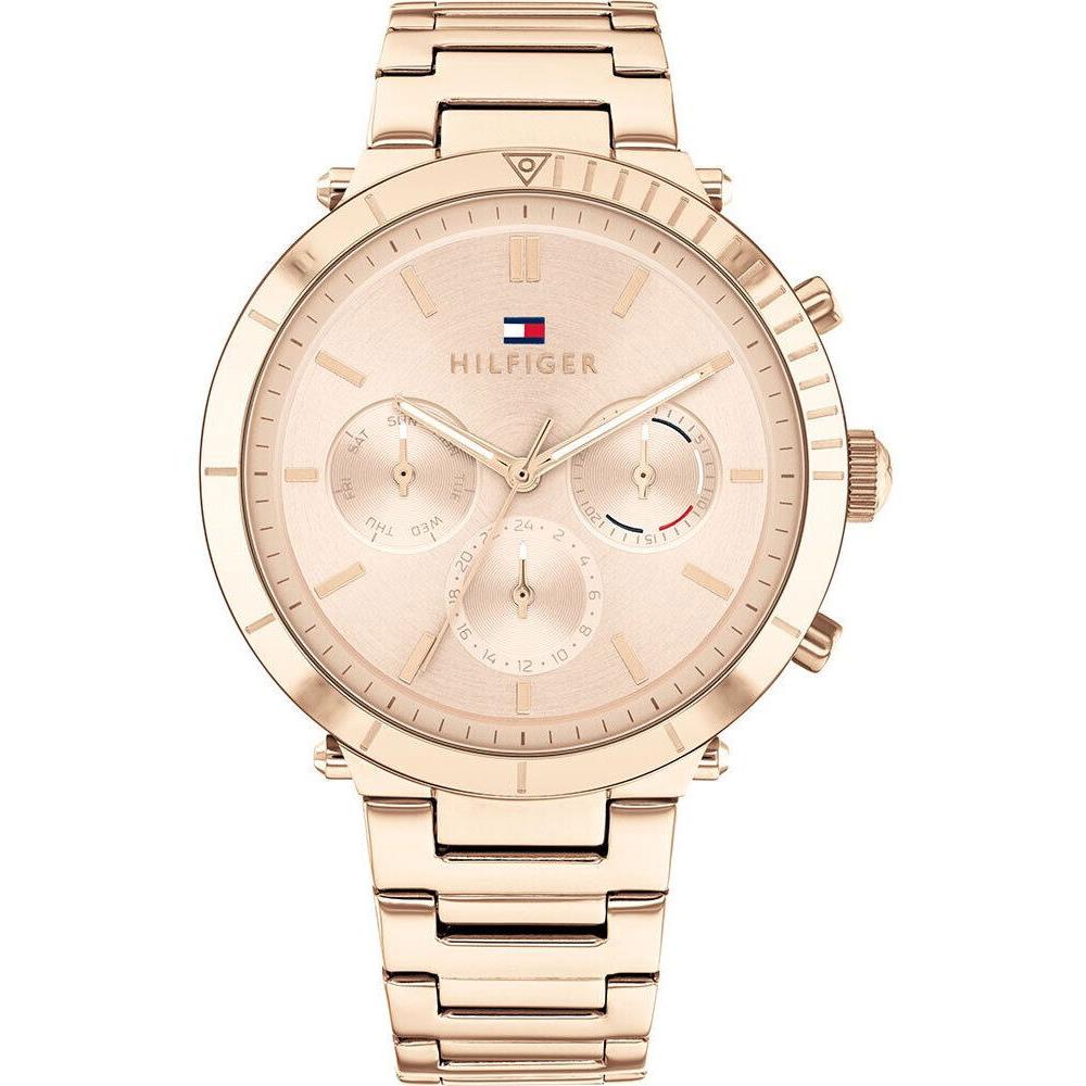 Tommy Hilfiger Rose Gold-tone Multifunction Ladies Watch 1782347