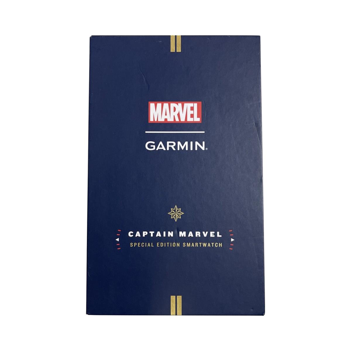 Garmin 010-02172-41 Captain Marvel Legacy Hero Series Smartwatch Fitness Watch