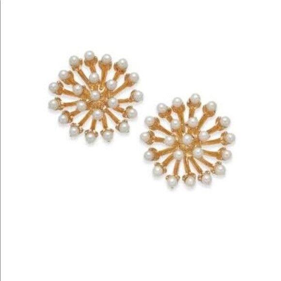 Kate Spade Flying Colors Pearl Starburst Earrings