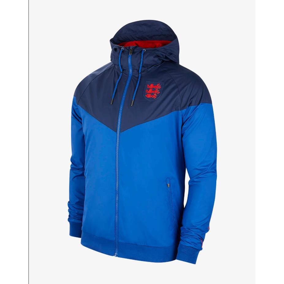 Nike England Soccer Windrunner Woven Jacket UK National Team Blue CI9987 485