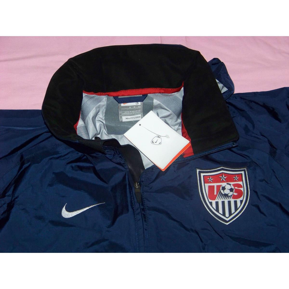 Nike Fit Storm Men`s Soccer Jacket | 883212463746 - Nike clothing - Navy Blue | SporTipTop