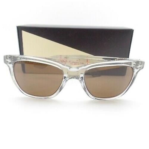 AO American Optical Saratoga Crystal Grey Brown Nylon Sunglasses