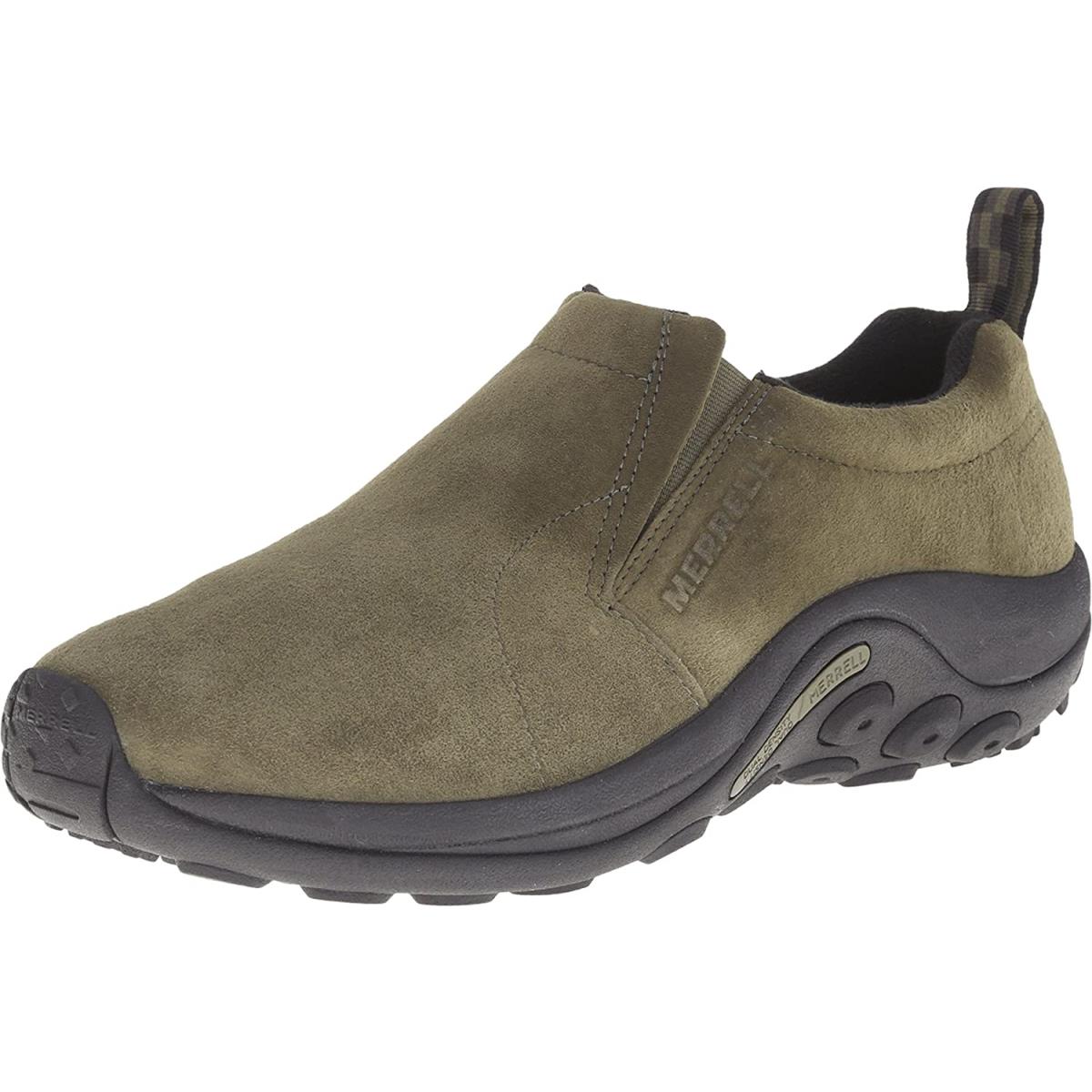 Merrell Men`s Jungle Moc Slip-on Shoe Dusty Olive