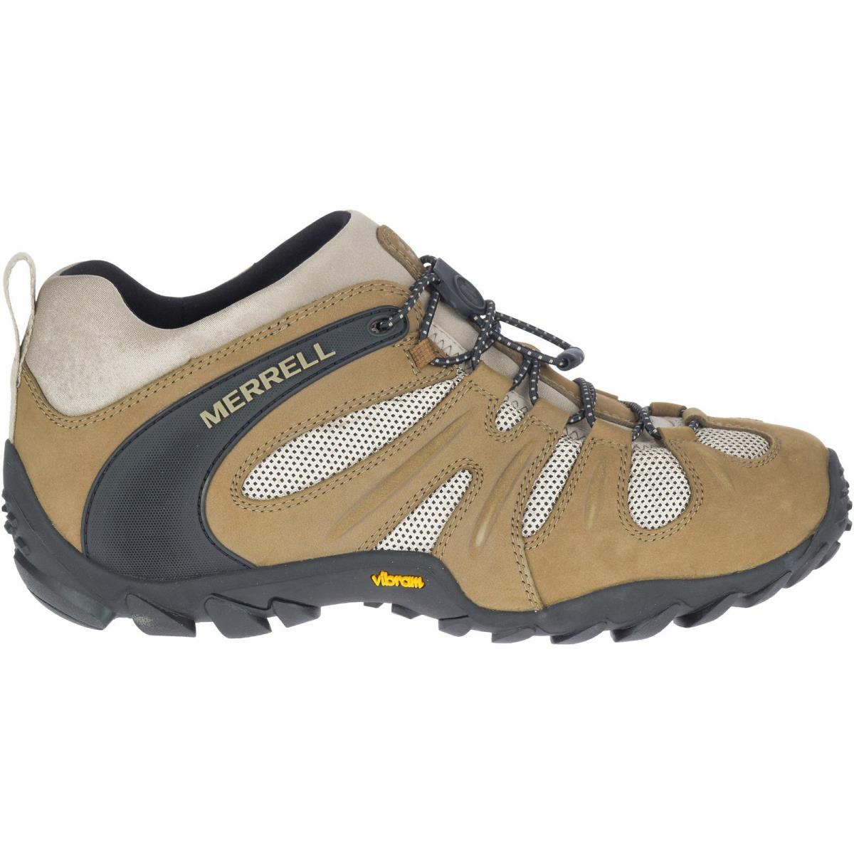 Merrell Men`s Waterproof Shock Absorbing Moisture Wicking Hiking Leather Shoes NON WATERPROOF Kangaroo